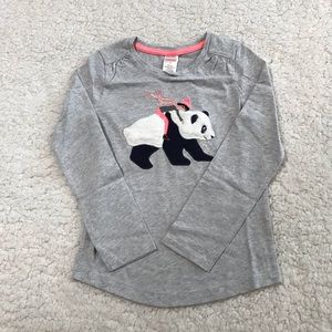 Gymboree Panda Long Sleeve Top Size 5